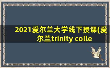 2021爱尔兰大学线下授课(爱尔兰trinity college)